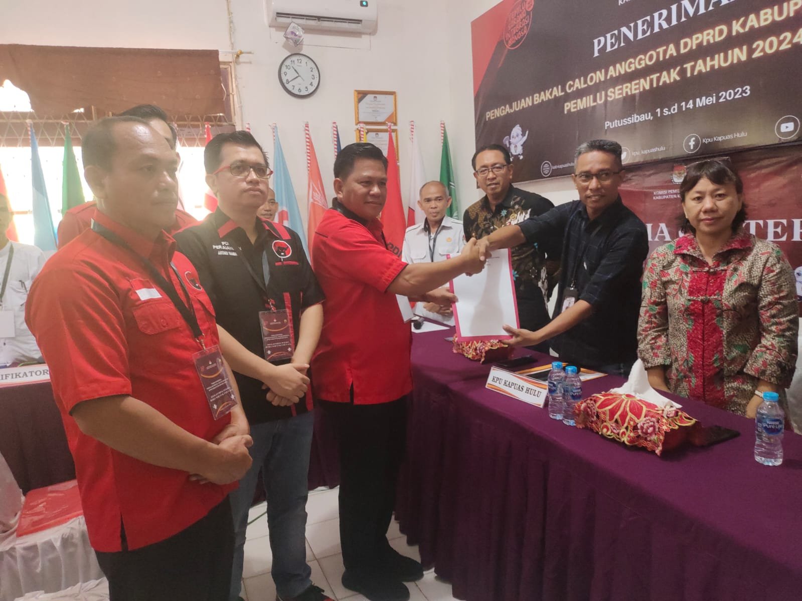 PDIP Kapuas Hulu Penuhi Kuota 30 Bacaleg untuk Pileg 2024