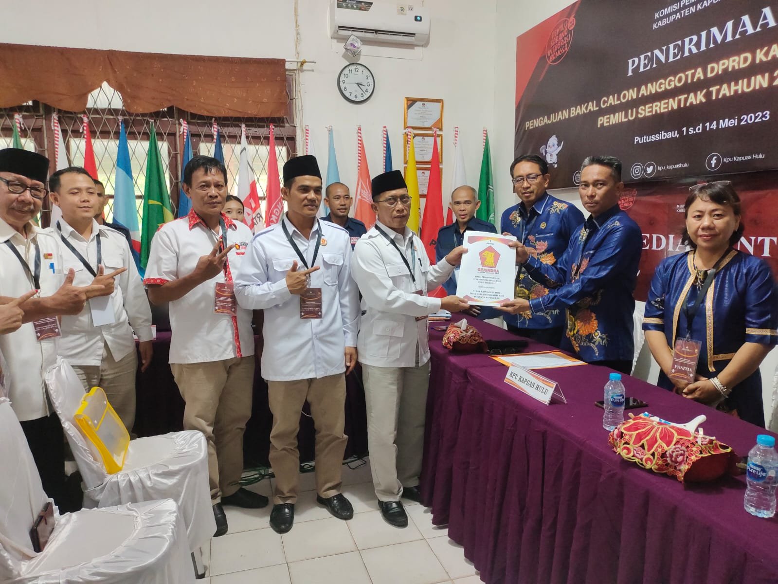 Pemilu 2024, Partai Besutan Prabowo di Kapuas Hulu Targetkan Dapat Kursi Setiap Dapil