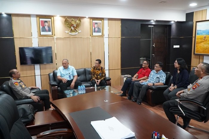 Audiensi ke Polda Kalbar, PLN UIP KLB Perkuat Soliditas