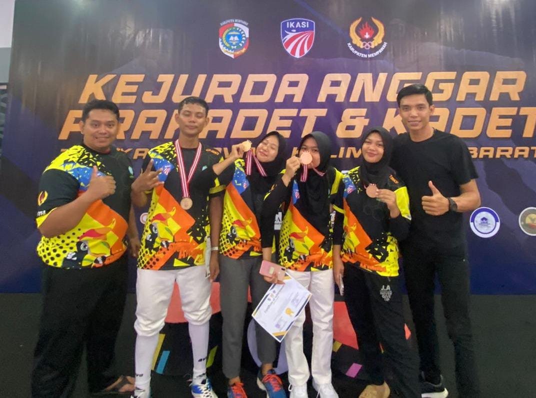 Kejurda Anggar Pra Kadet dan Kadet se-Kalbar, Kapuas Hulu Raih 4 Medali