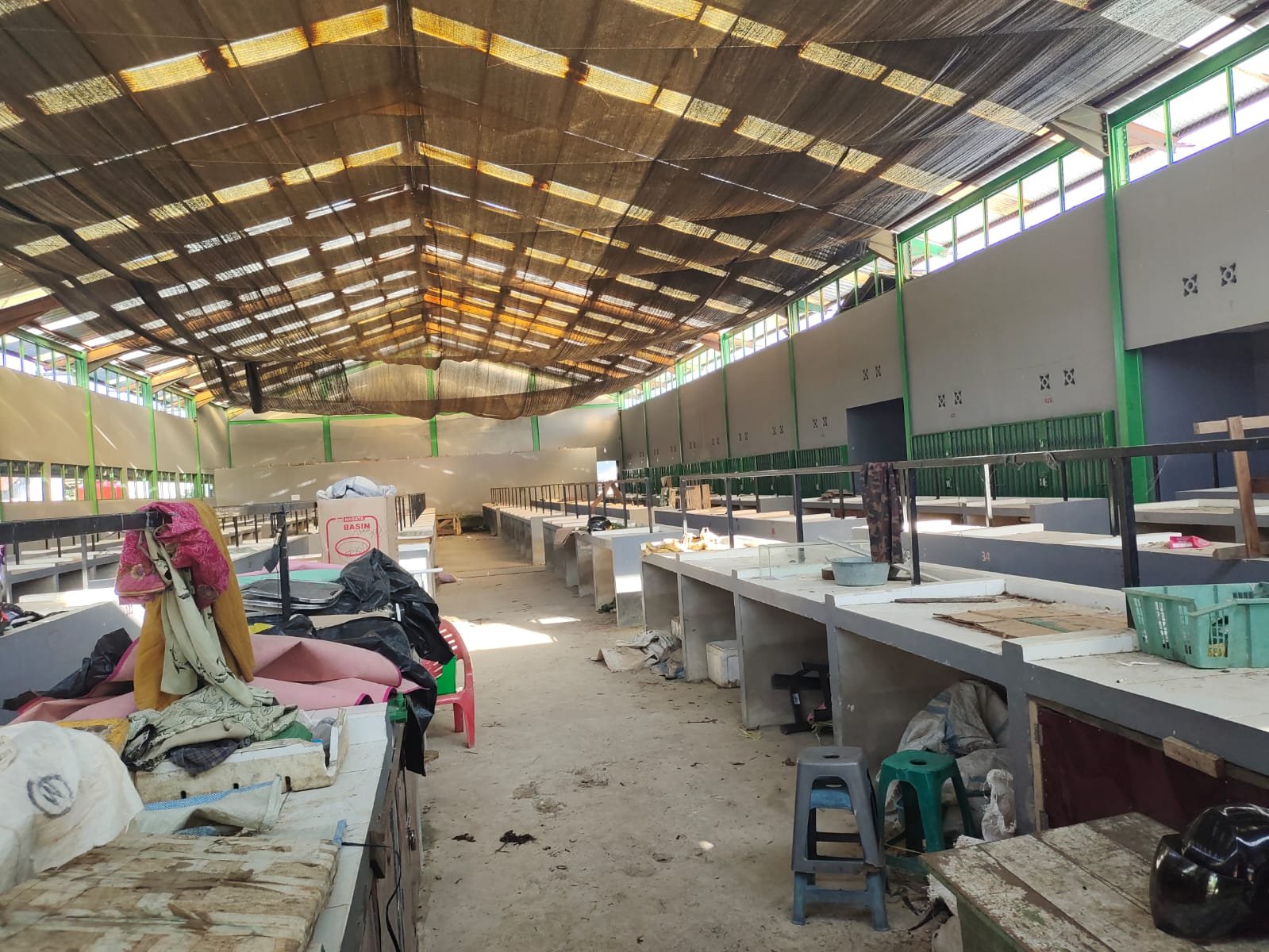 Dibangun Miliaran Rupiah, Pasar Dogom Permai Tak Difungsikan