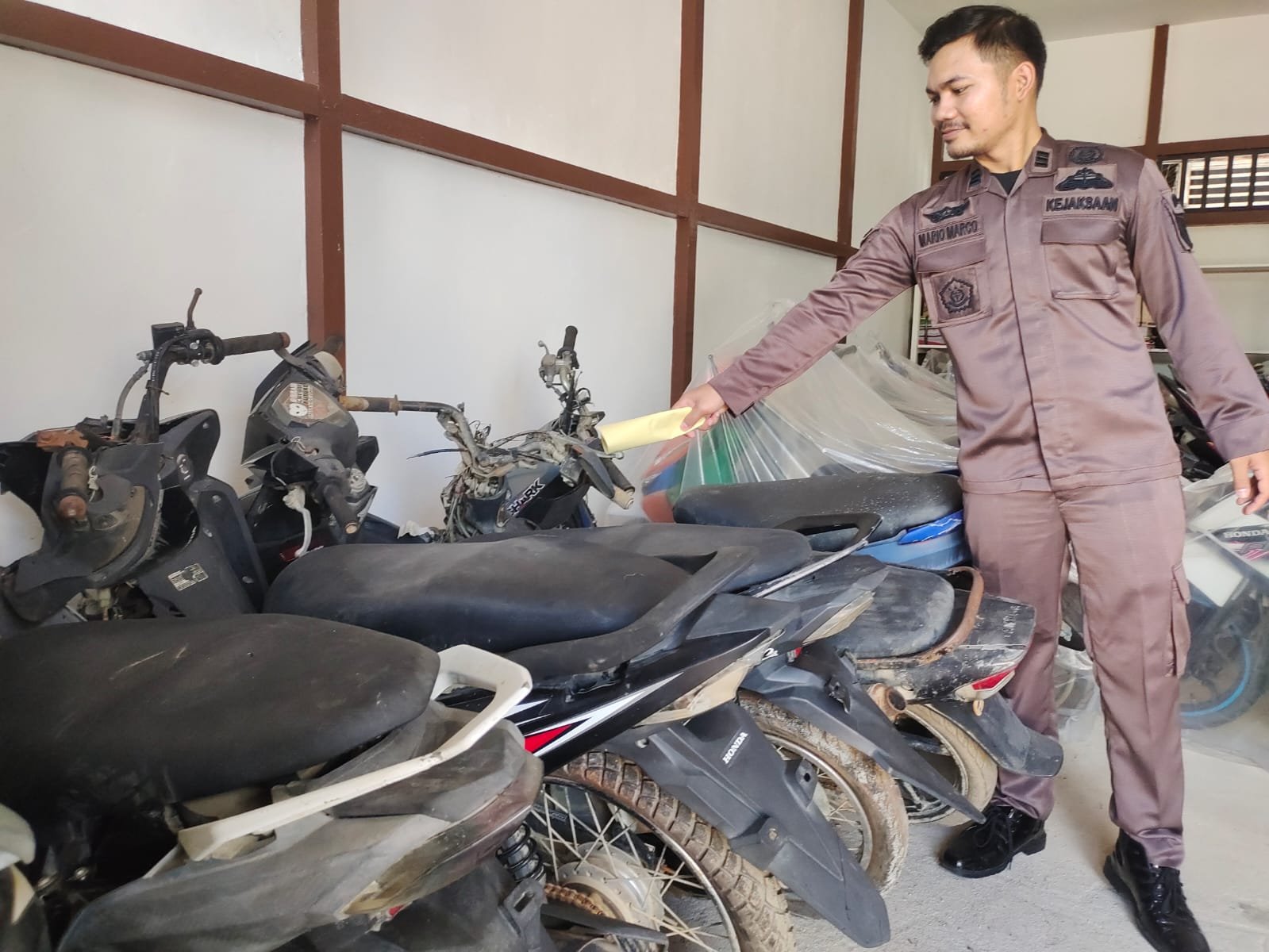 Kejari Kapuas Hulu Segera Lelang Kendaraan Hasil Tindak Kejahatan