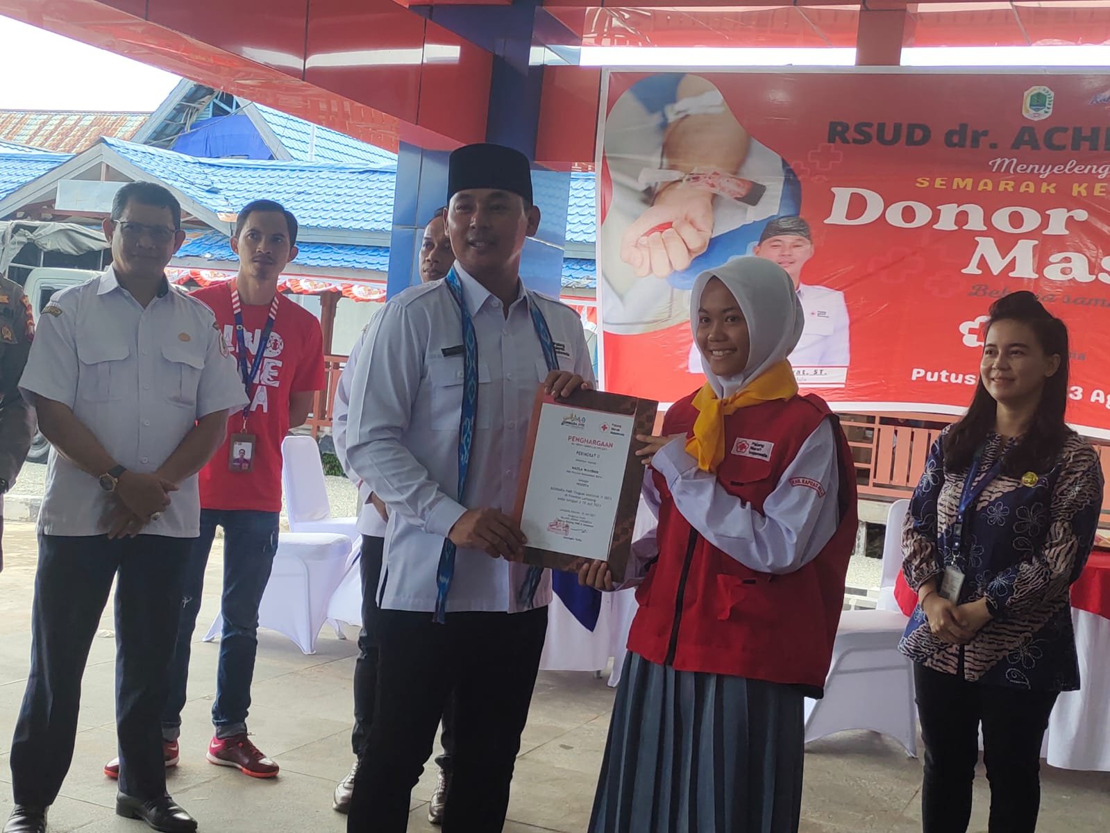 Wabup Wahyu : Jadikan Donor Darah Sebagai Gaya Hidup