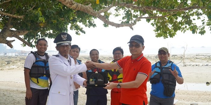 PLN Sulap Insulator Pin Bekas jadi Fish Apartment dan Terumbu Karang Buatan pada Rangkaian Program KKN Kebangsaan IX 2023