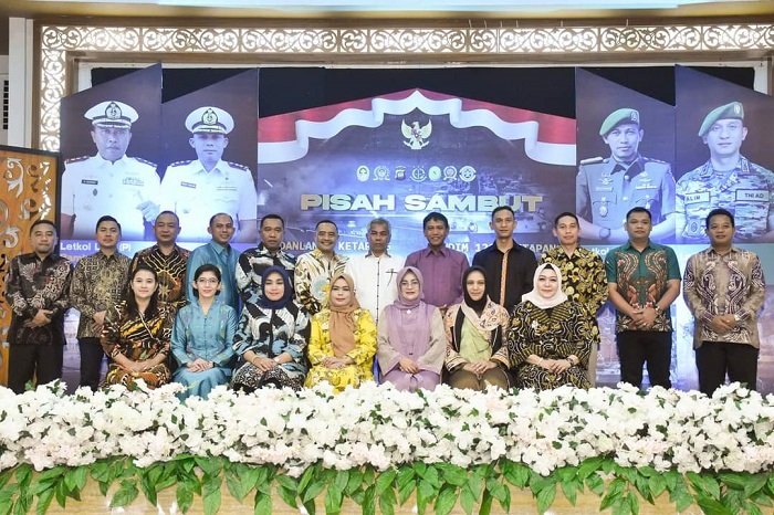 Pisah Sambut Dandim dan Danlanal Ketapang