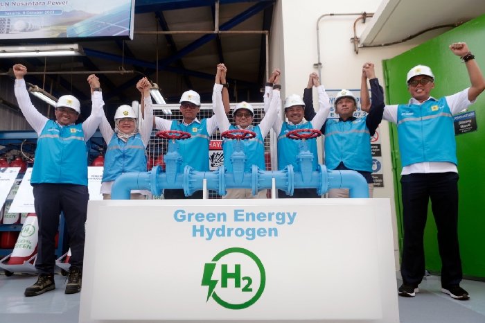 Resmikan Plant Pertama di Indonesia, Kementerian ESDM: "PLN Miliki Cara Paling Cepat Hasilkan Green Hydrogen"