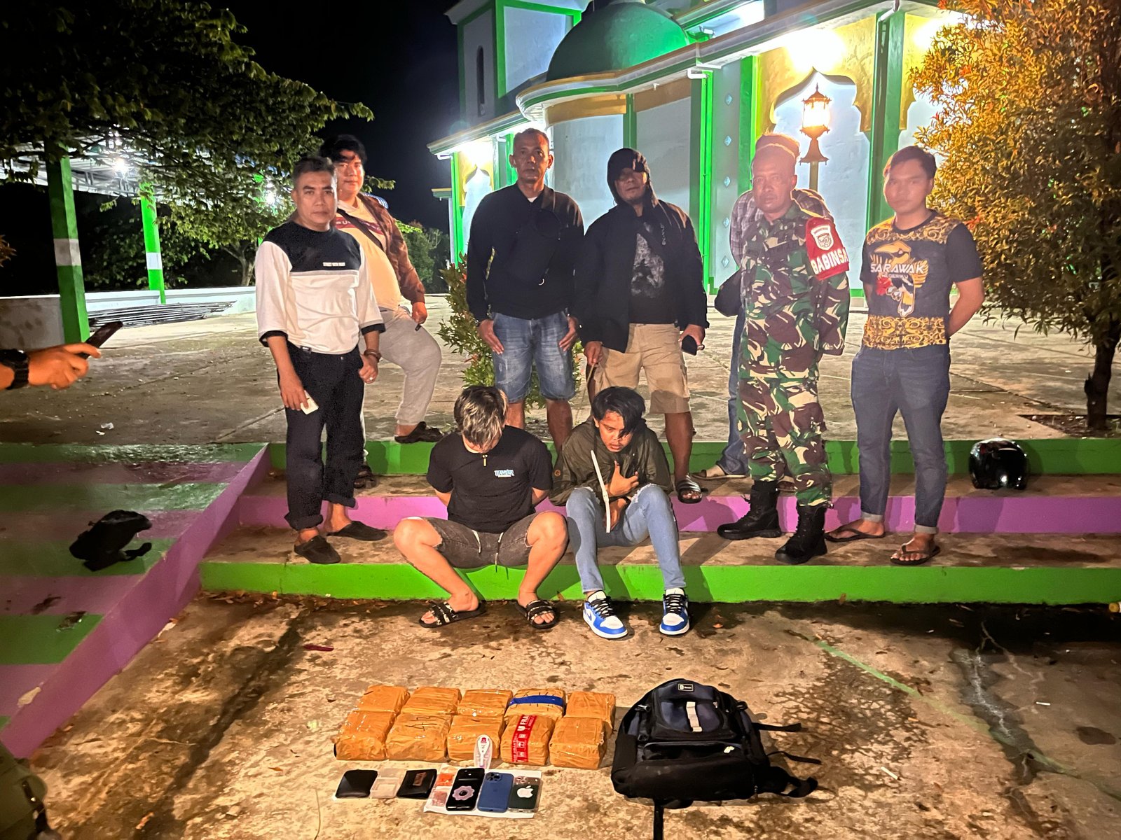 Penyeludupan 10 Kilogram Sabu via Jalur Tikus Perbatasan Entikong Berhasil Digagalkan