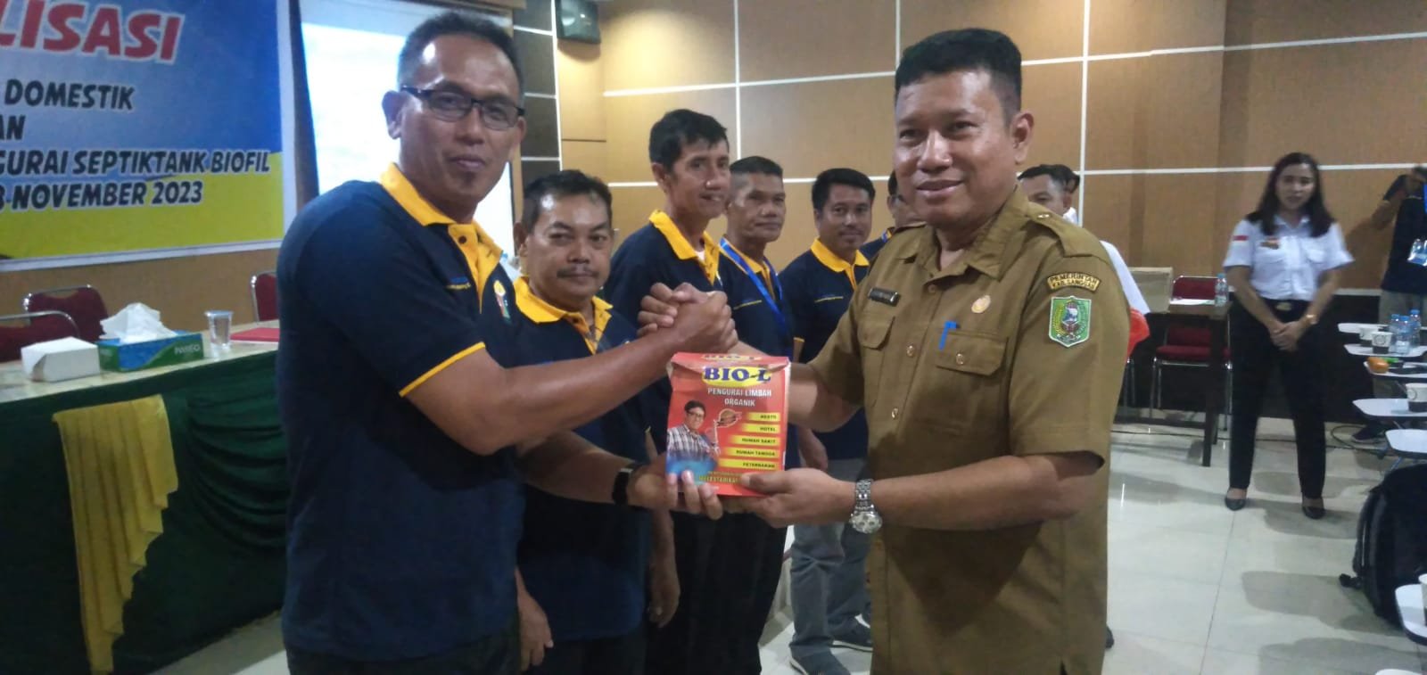 Berharap Enam Desa di Sanggau Jadi Role Model Sanitasi