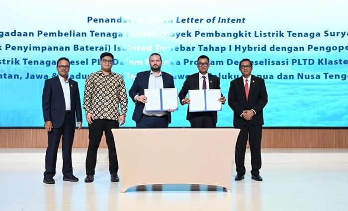 Lanjutkan Program Dedieselisasi, PLN Teken LOI Bersama 3 Perusahaan Nasional dan Multinasional