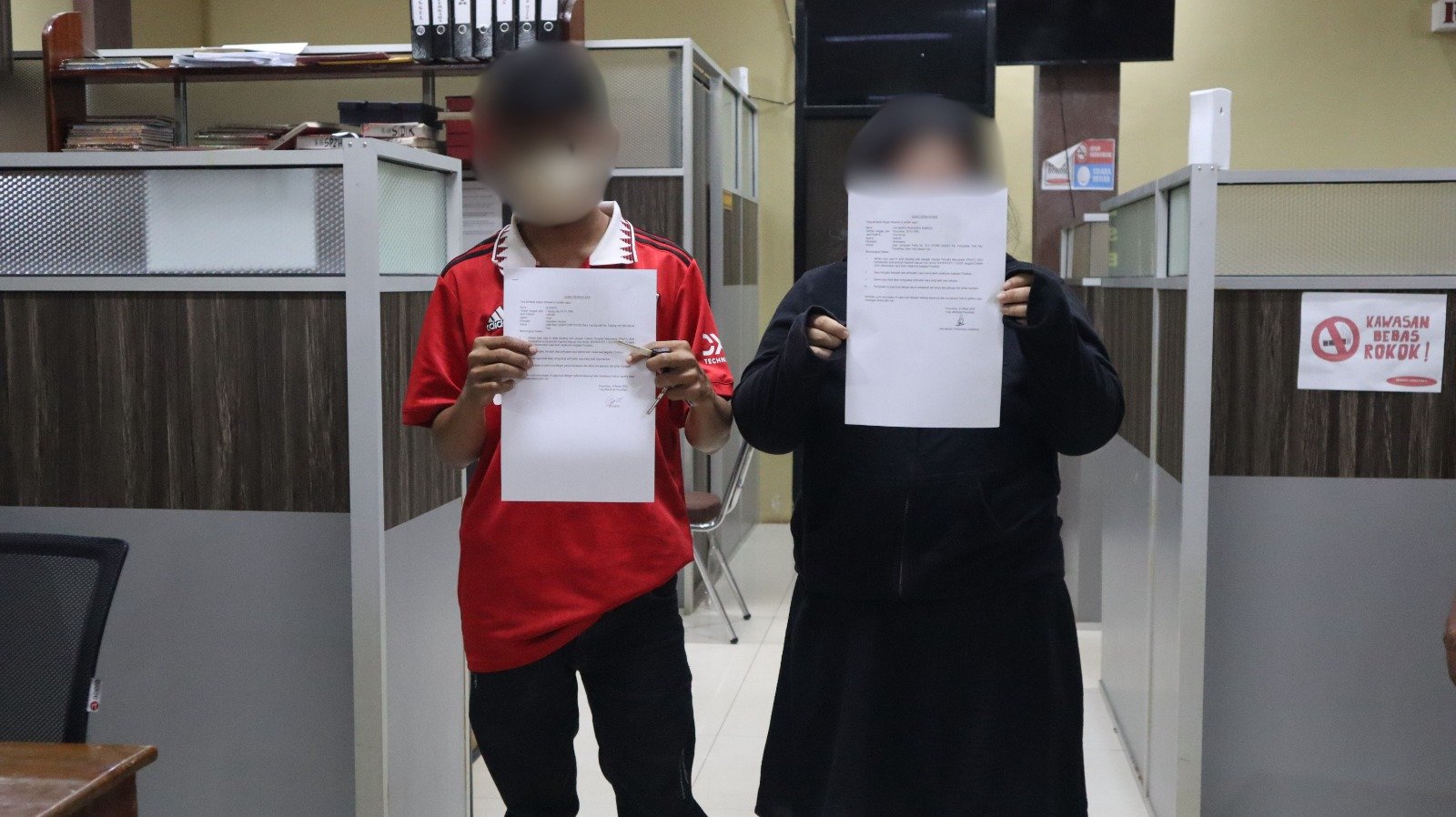 Sepasang Bukan Suami Istri Terjaring Razia Pekat