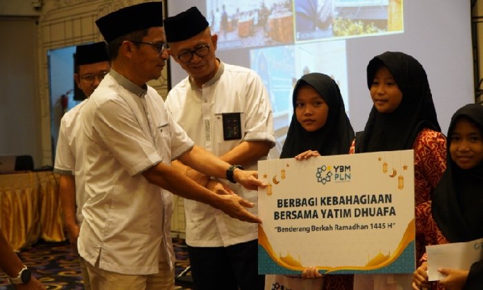 Benderang Berkah Ramadan, PLN Berbagi Bersama Anak Yatim dan Dhuafa