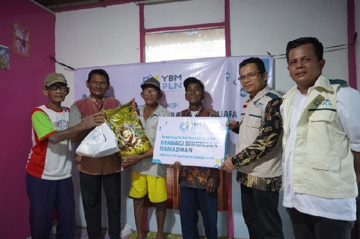 YBM PLN UIP KLB Berbagi Keberkahan Menjelang Ramadan 1445 H