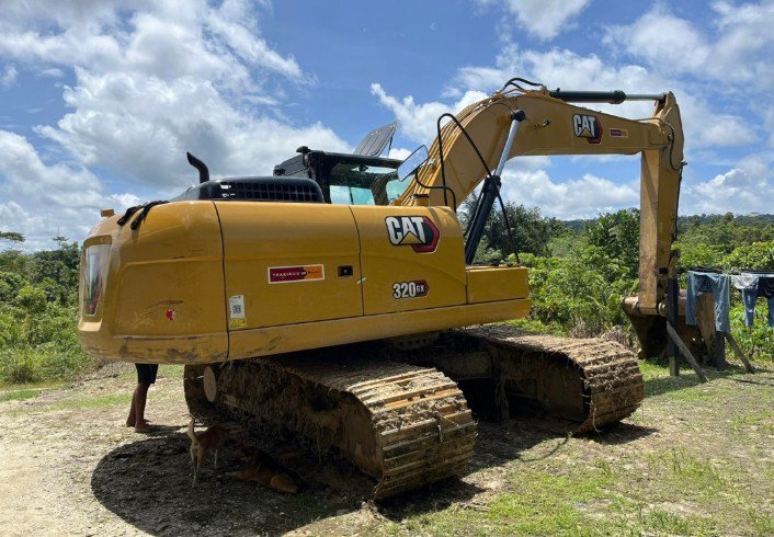 Satu Alat Berat dari Lokasi PETI Bunut Hulu Diamankan, Polisi Kejar S Diduga Pemodal