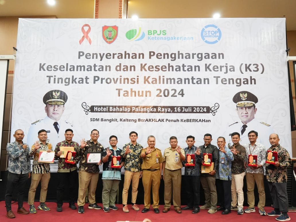 Implementasi Budaya Safety, PLN Raih Penghargaan Zero Accident dari Gubernur Kalteng