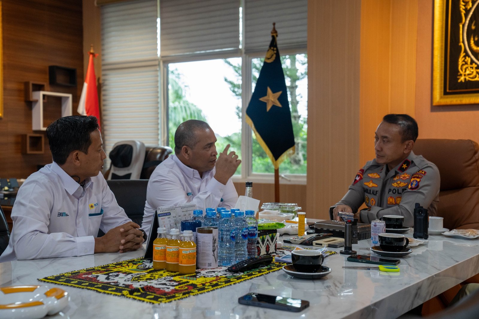 PLN dan Polda Kaltim Perkuat Sinergi Pengamanan Aset Kelistrikan Jelang Upacara HUT ke-79 RI di IKN