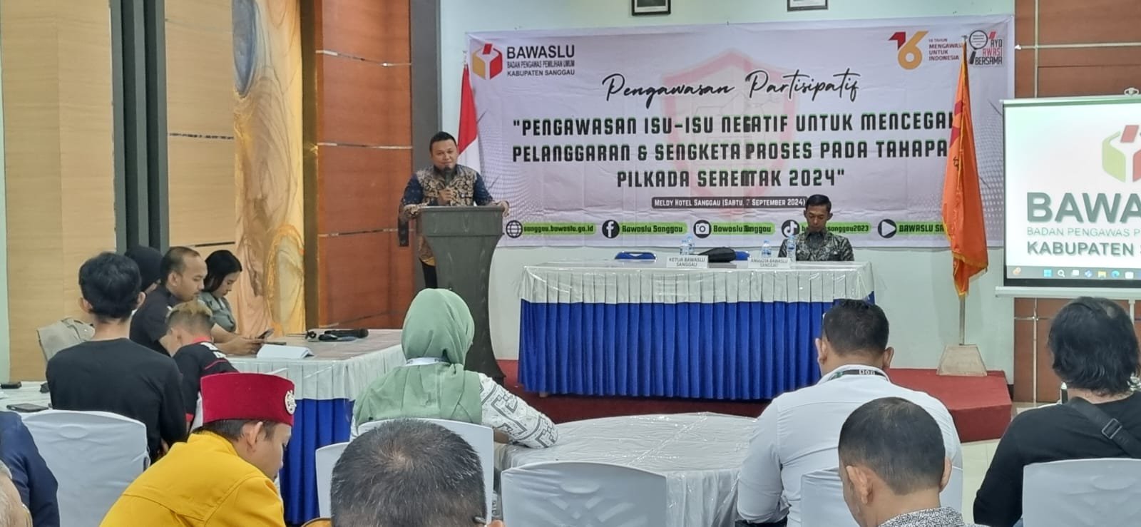 Bawaslu Sanggau Ungkap Empat Poin Cegah Isu Negatif di Pilkada 2024
