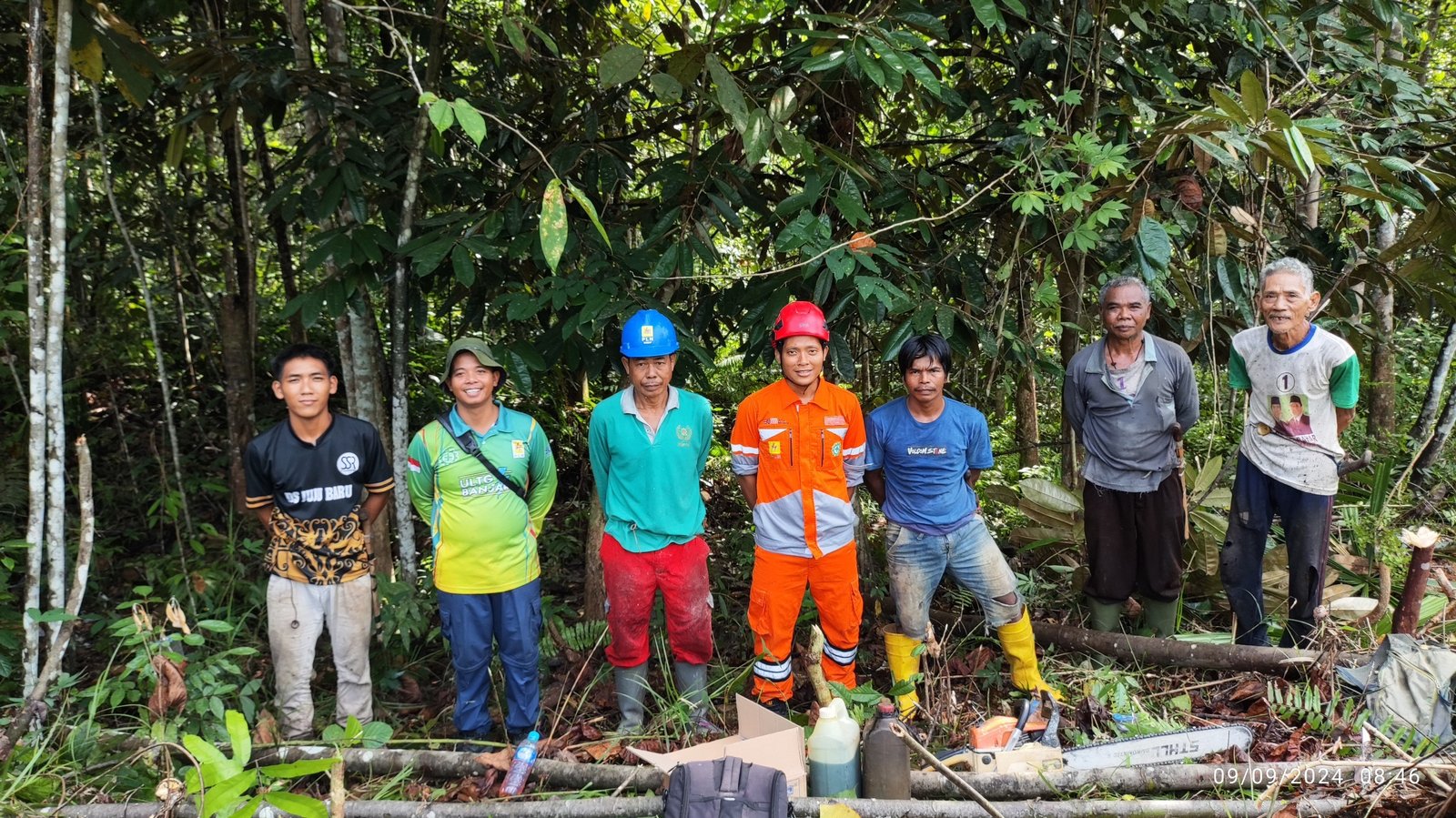 Pastikan Keandalan Listrik Kalimantan Tengah, PLN Grebek Jalur Bebas Aman pada Jaringan Transmisi Muara Teweh