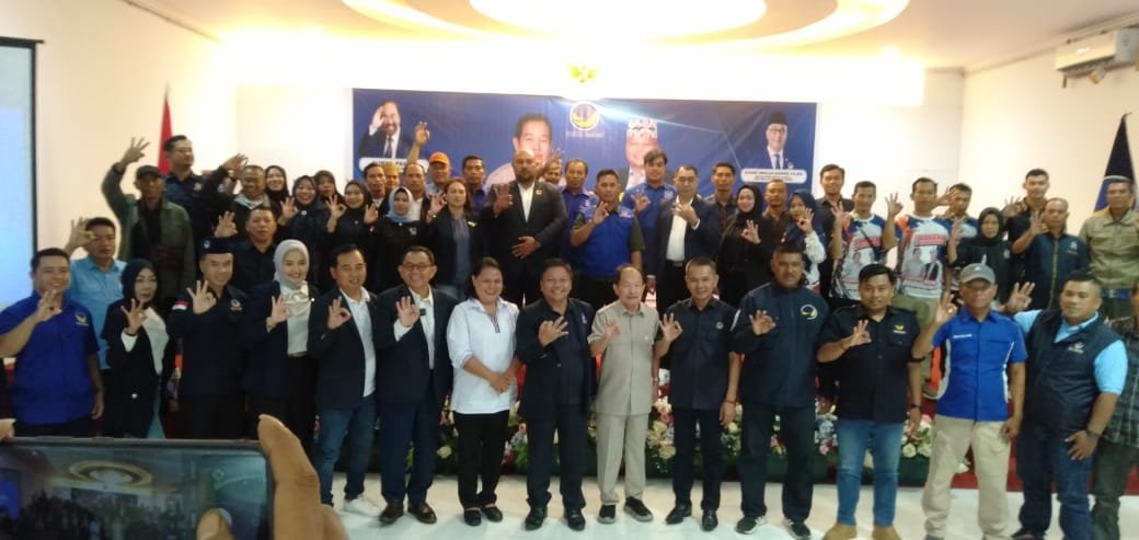 Rakorda Partai Nasdem Sanggau, Yansen Yakin Menang, Sisen: Ada Tiga Sebabnya..