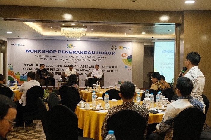 Pastikan Tata Kelola Perusahaan yang Baik, PLN Perkuat Kolaborasi dengan Kejati Kalbar melalui Workshop Penerangan Hukum