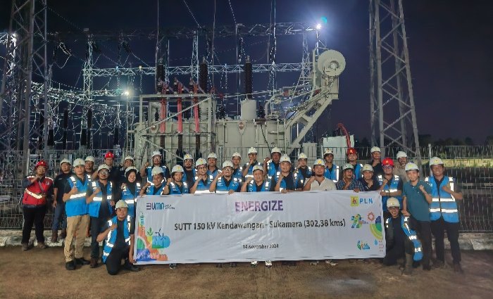 Menuju Interkoneksi Sistem Kelistrikan Kalimantan, PLN Selesaikan Energize Jaringan 150 kV Kendawangan - Sukamara
