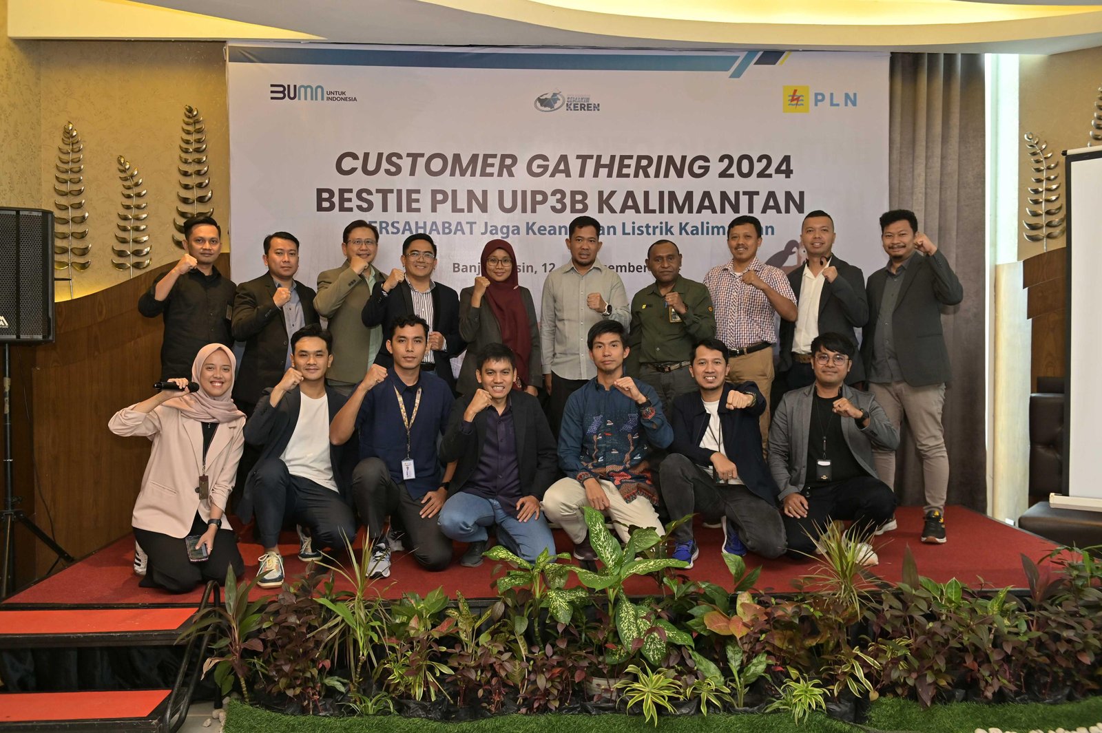 Tingkatkan Sinergi Pelayanan Antar Proses Bisnis, PLN UIP3B Kalimantan Gelar Customer Gathering 2024