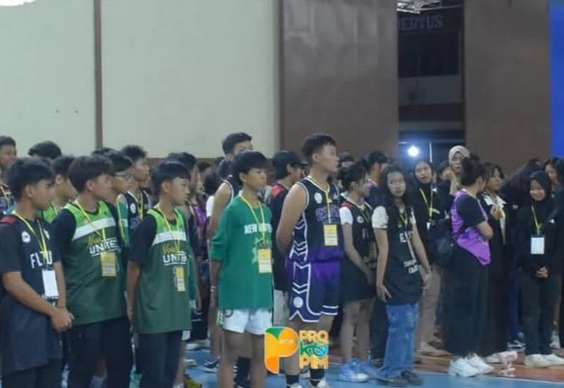 Kejuaraan Basket Piala Bupati Ketapang Dimulai