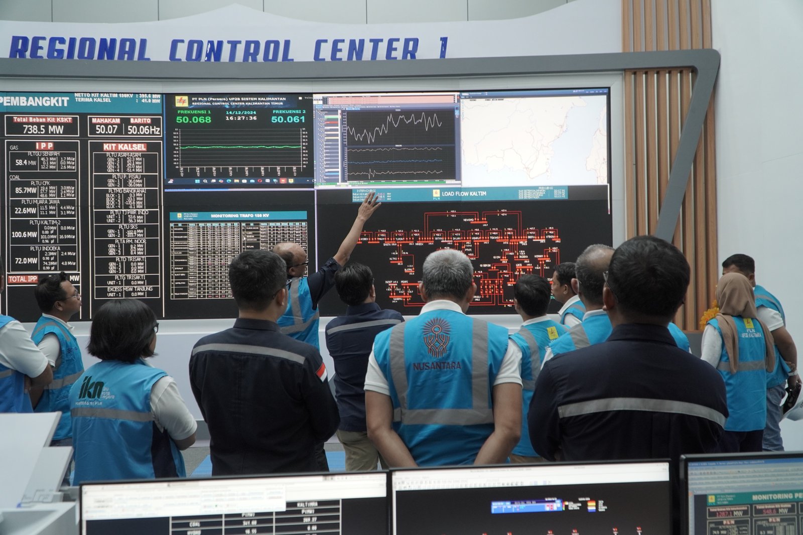 Dirjen Gatrik Kementerian ESDM Kunjungi Balikpapan, Pastikan Kesiapan PLN Jelang Nataru