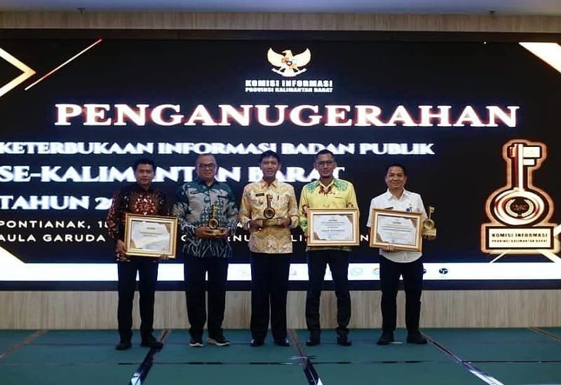 Wabup Farhan Hadiri Penganugerahan Badan Publik Tahun 2024