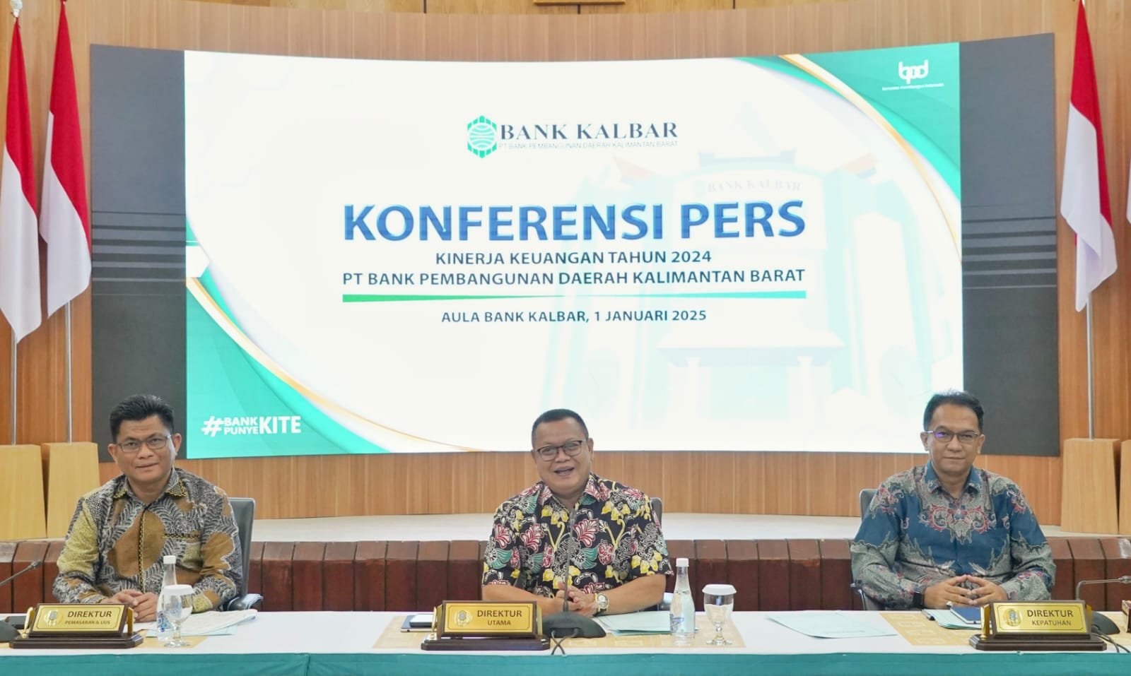 Tutup Tahun 2024, Bank Kalbar Catat Kinerja Menggembirakan