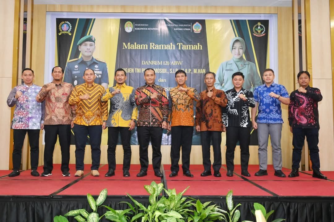 Pemkab Ketapang Gelar Ramah Tamah Bersama Danrem 121