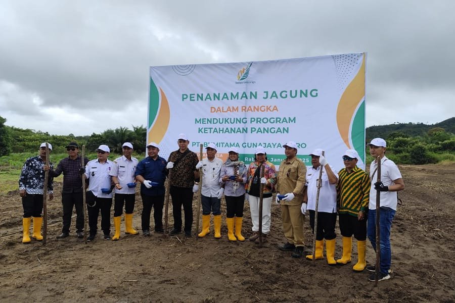PT Bumitama Gunajaya Agro Dukung Program Ketahanan Pangan Nasional