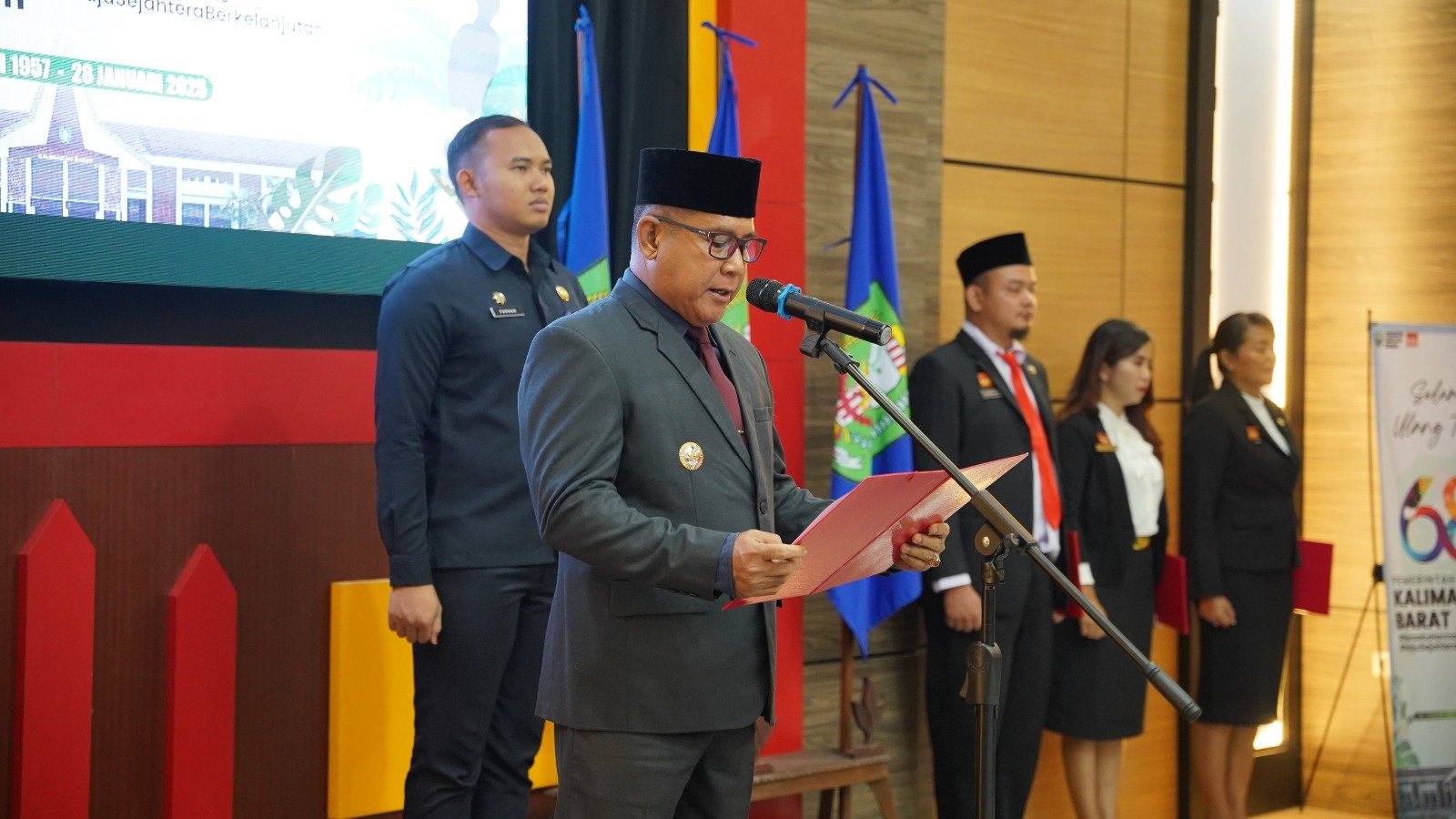 Peringati HUT ke-68 Kalbar, Pj. Bupati Sanggau Singgung Soal Makan Bergizi Gratis 