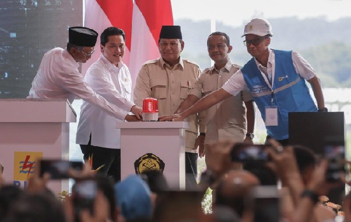 Gebrakan 100 Hari, Presiden Prabowo Resmikan 37 Proyek Ketenagalistrikan Nasional untuk Fondasi Mengejar Target Pertumbuhan Ekonomi 8%