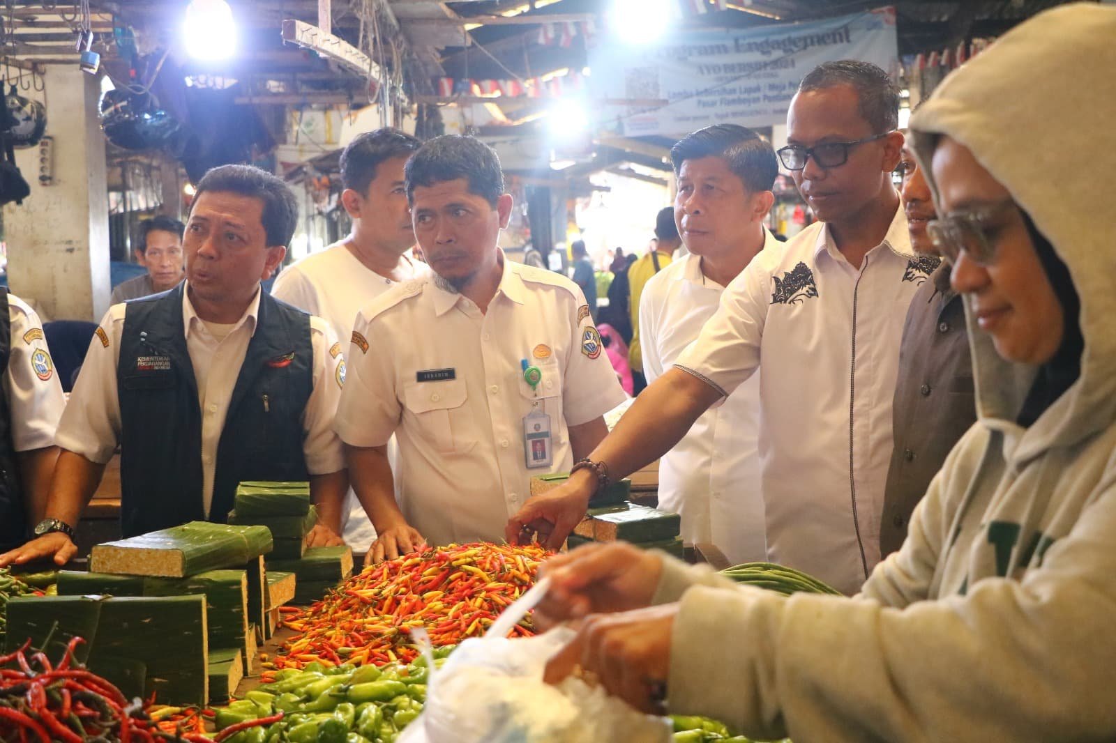 Hasil Tinjauan Satgas Pangan Pontianak ke Pasar Tradisional dan Modern: Sejumlah Harga Komoditas Masih Fluktuatif