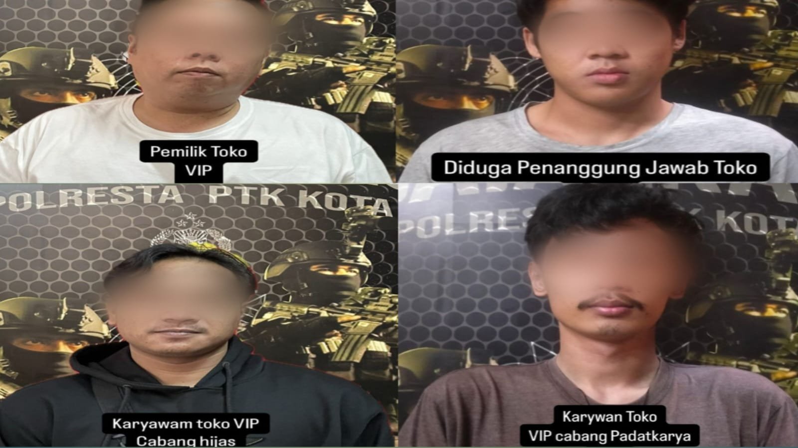 Jual Berbagai Merk Miras Ilegal, Polisi Tetapkan Bos VIP One Shop Pontianak Sebagai Tersangka