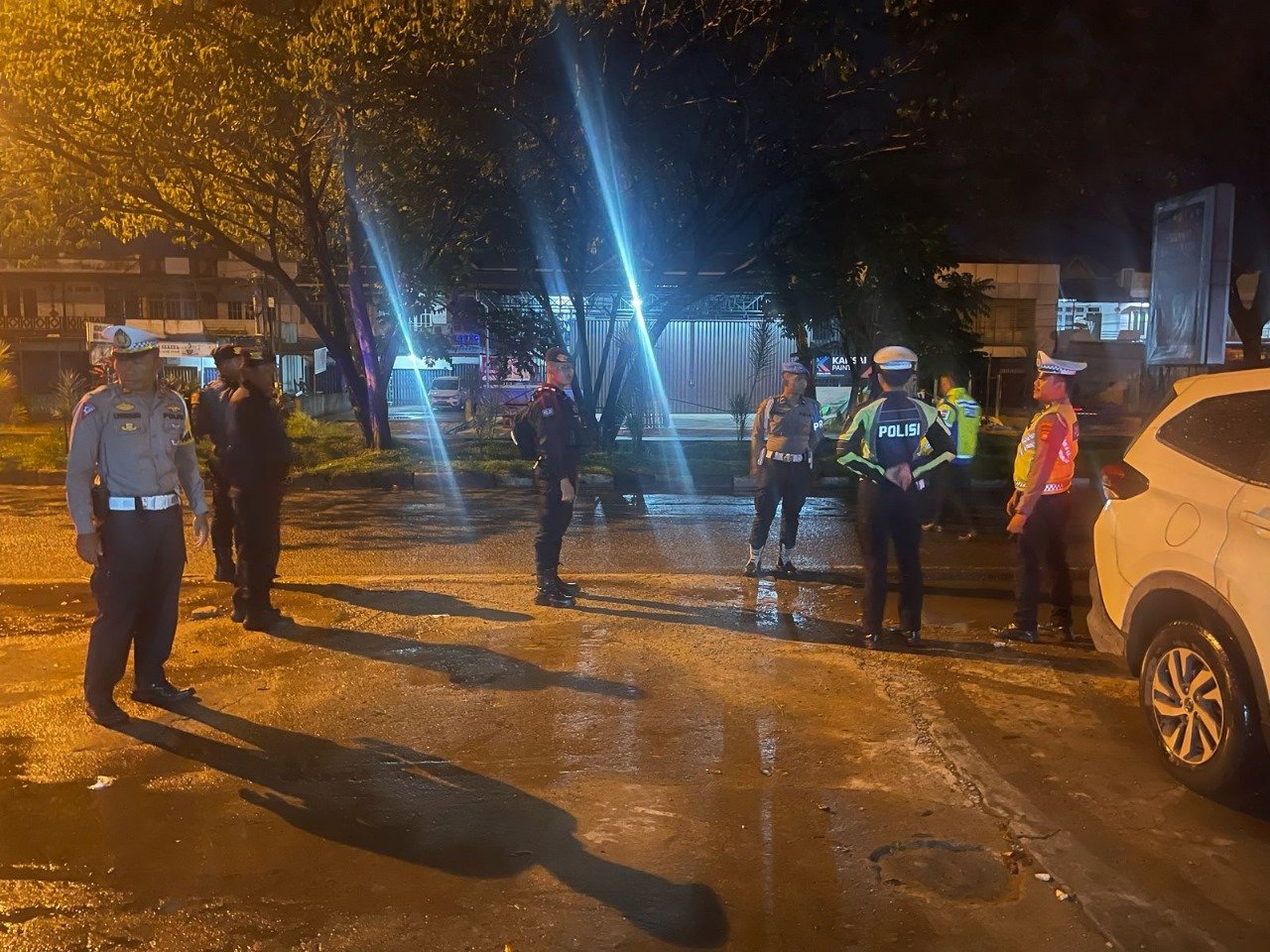 Polres Kubu Raya Gencarkan Patroli Malam, Cegah Balap Liar dan Kejahatan Jalanan