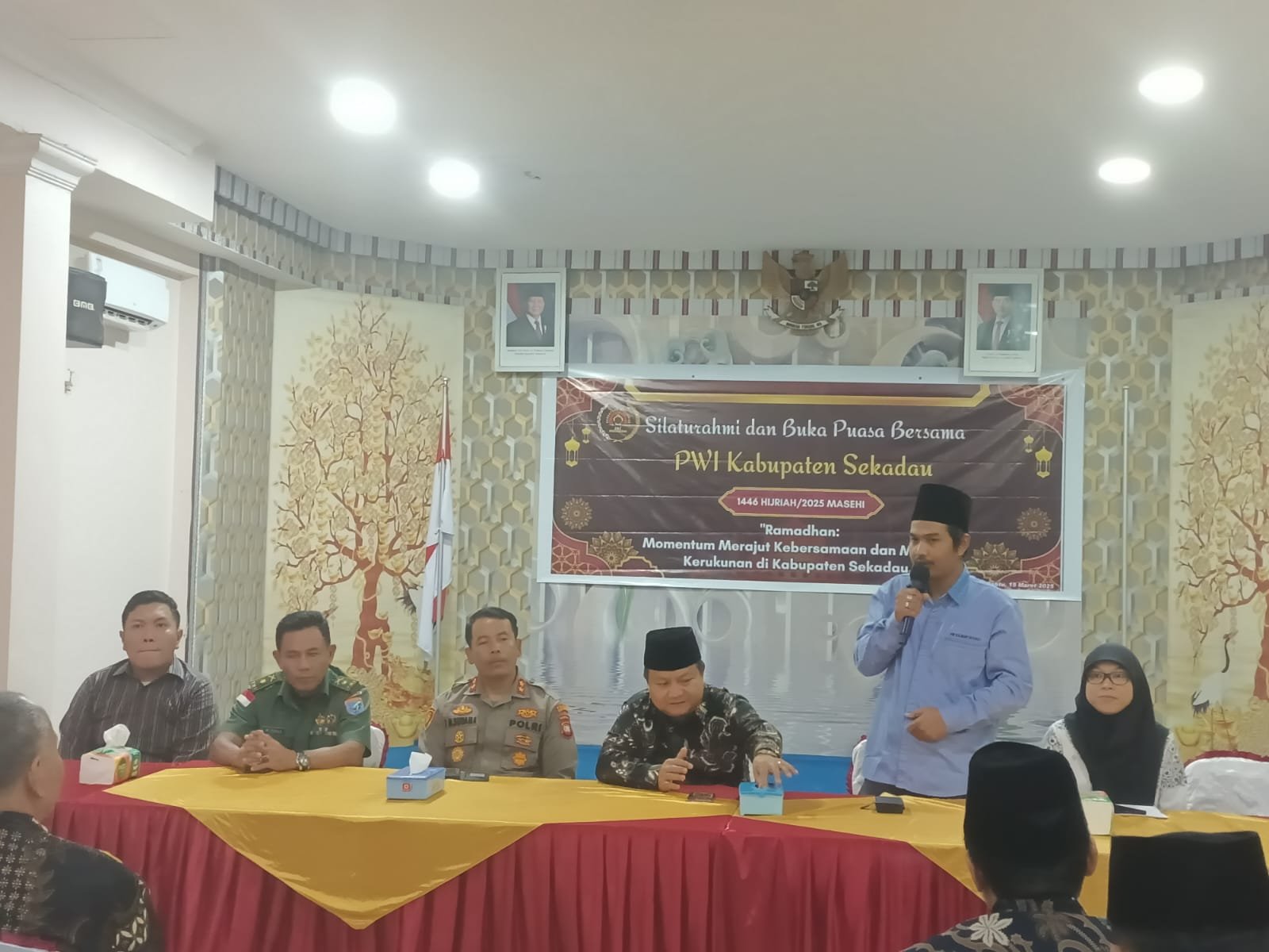 Hadiri Bukber di Sekadau, Ketua PWI Kalbar Kundori Ajak Wartawan Jalin Silaturahmi dengan Stakeholder