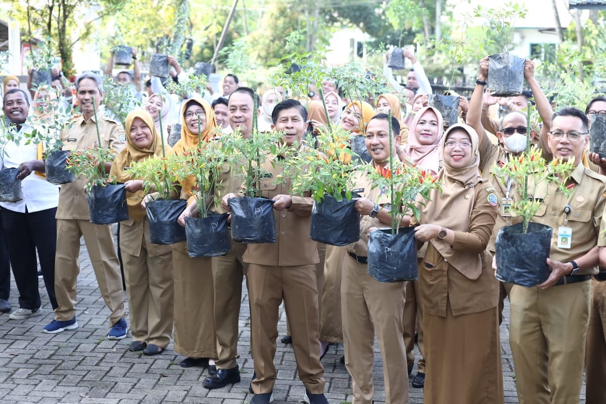 Dinas Pangan Pontianak Canangkan Gerakan Menanam Cabai