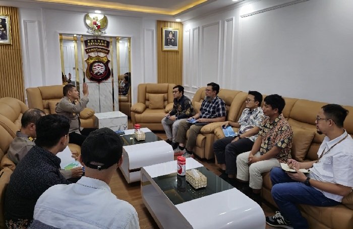 PLN - Polres Ketapang Fokus Percepatan dan Pengamanan Pembangunan SUTT 150 kV Tayan-Sandai