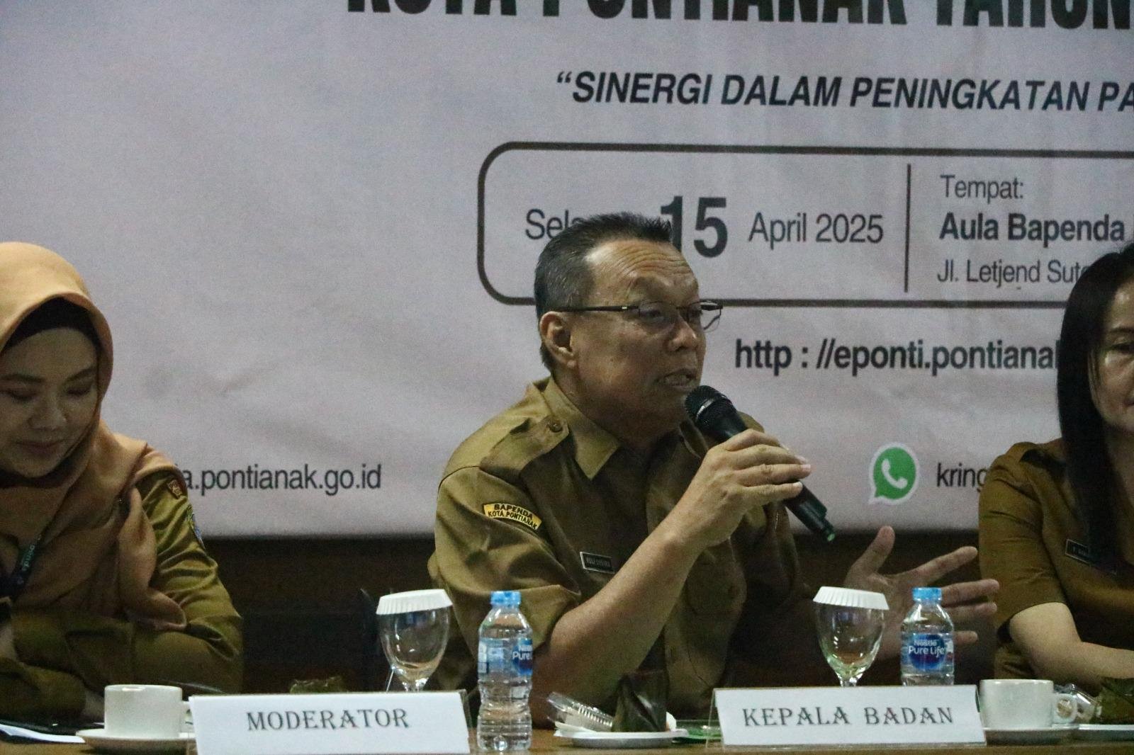 Bapenda Pontianak Kejar Target Maksimal Peningkatan PAD Tahun Ini