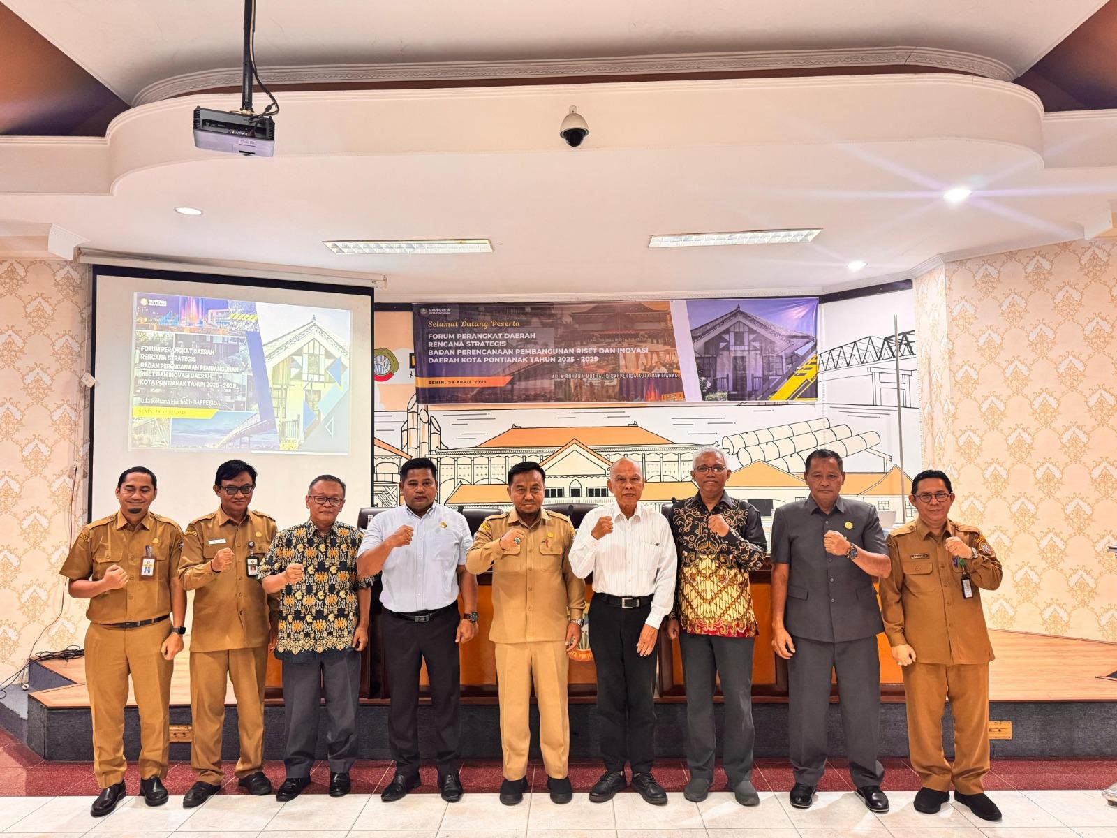 Renstra Bapperida Pontianak 2025 - 2029 Fokuskan Perencanaan dan Inovasi Berkualitas