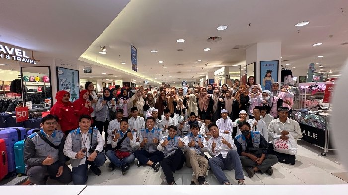 Belanja Bahagia, PLN Tebar Senyum Berkah untuk Anak Yatim Duafa