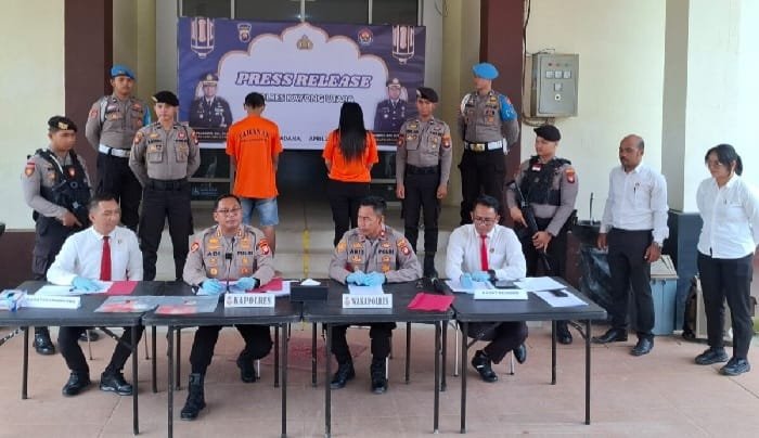 Bawa Sabu 49,273 Gram, Wanita Asal Pontianak Ditangkap Depan Mapolres Kayong Utara