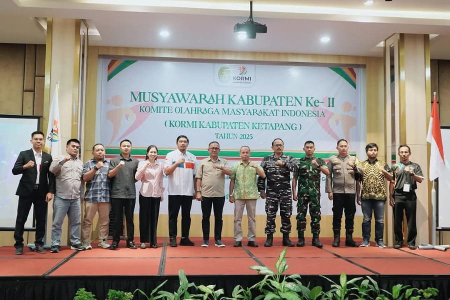 Sekda Hadiri Muskab II Kormi Ketapang, Dorong Penguatan Peran Olahraga Masyarakat