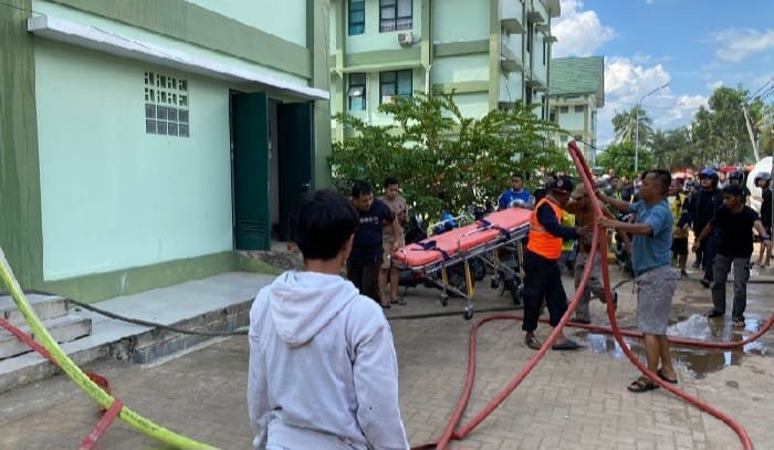 Rusun TNI di Pontianak Terbakar, Seorang Balita Jadi Korban