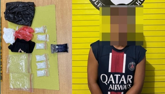 Anak Napi Rutan Putussibau Ditangkap Bawa Sabu