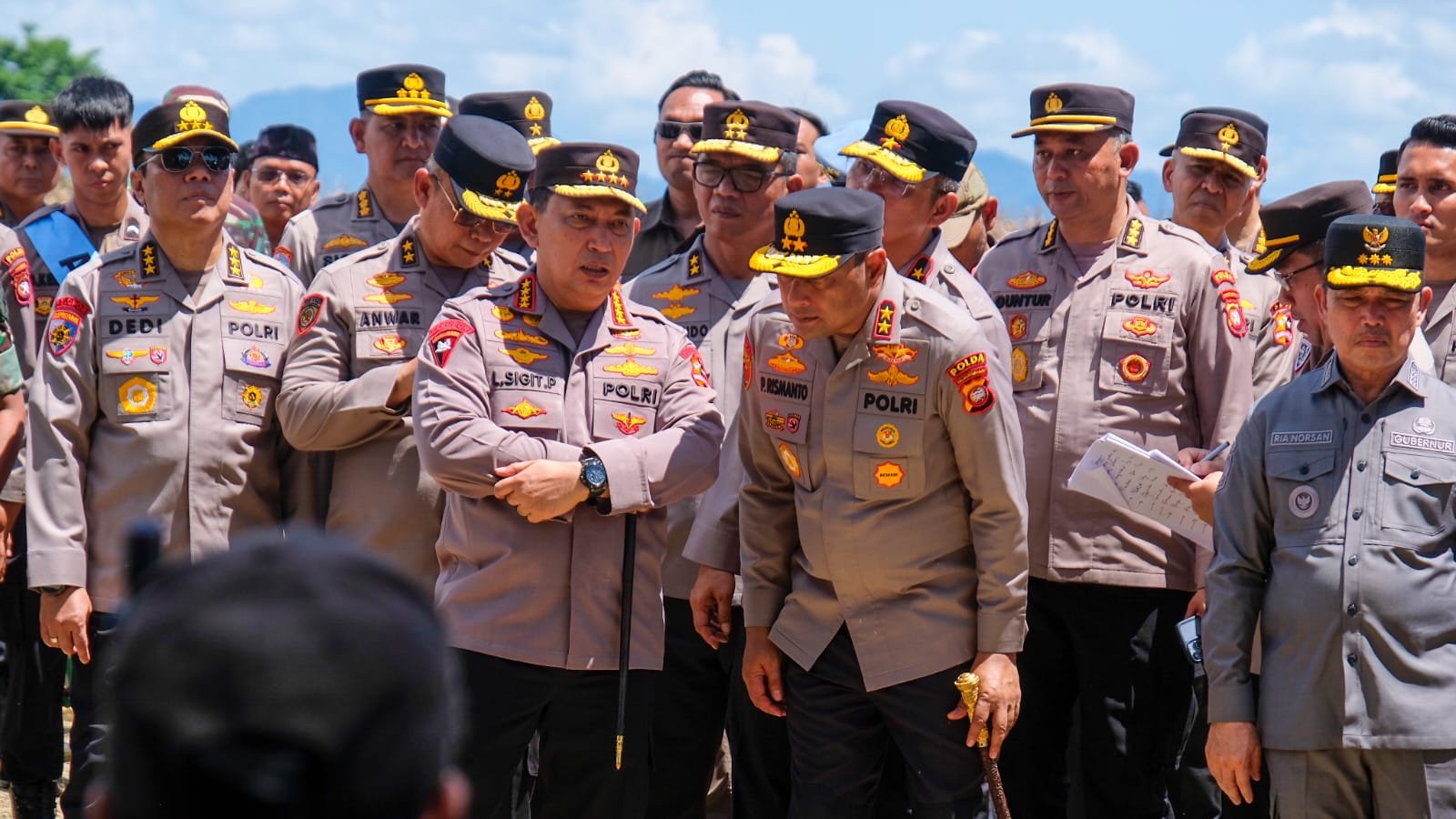 Jelang Panen Raya Jagung, Kapolri Turun Cek Lokasi ke Kalbar