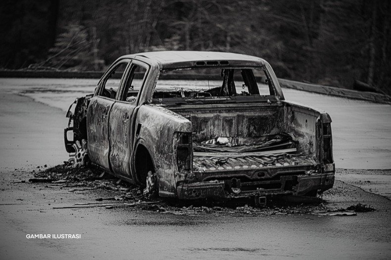 Polisi Ungkap Pemicu Kebakaran Mobil Pembawa Tabung Gas di Dermaga Kubu Raya