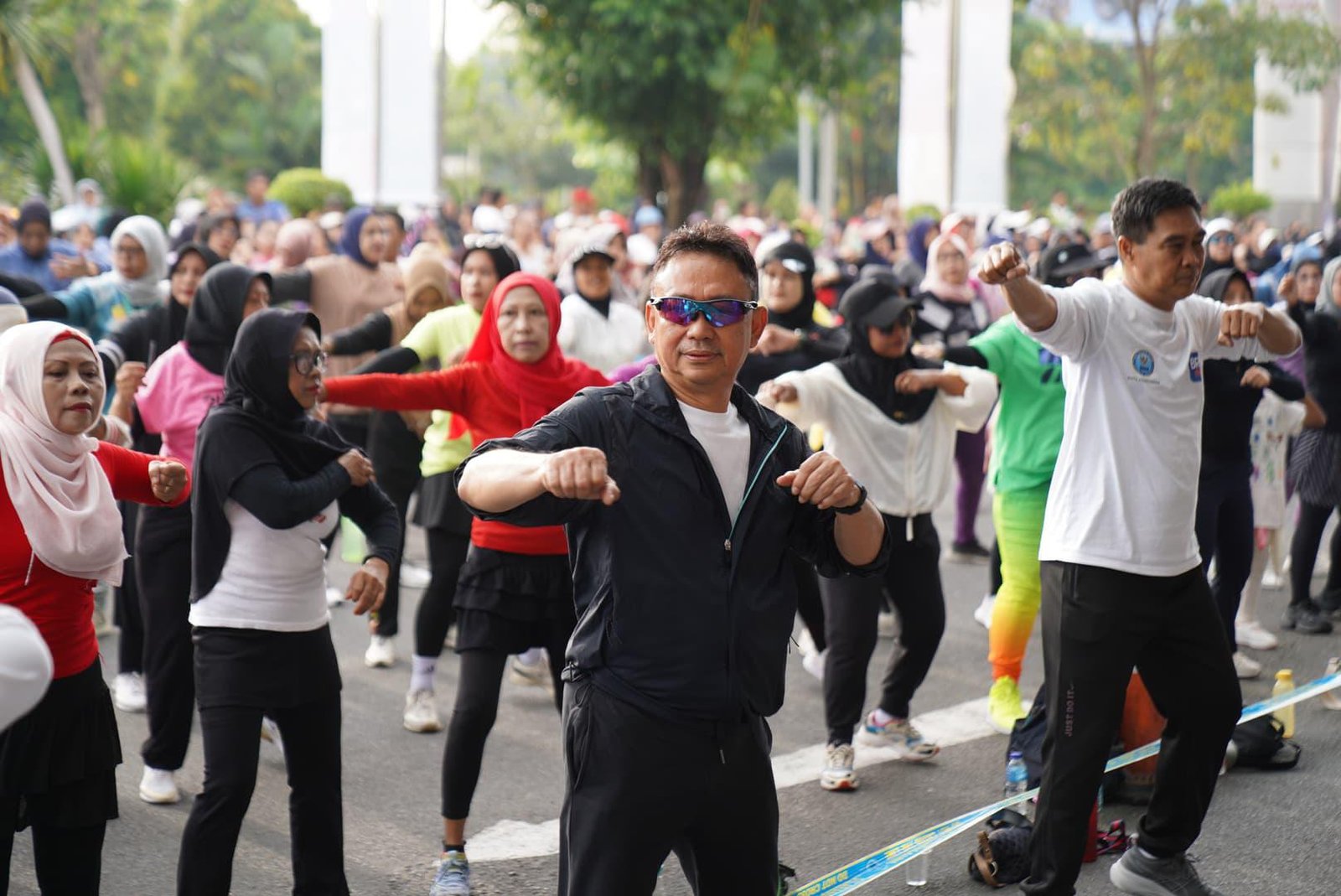 Peringati HANI 2025, Edi Kamtono Ikut Senam Zumba Sehat Anti Narkoba