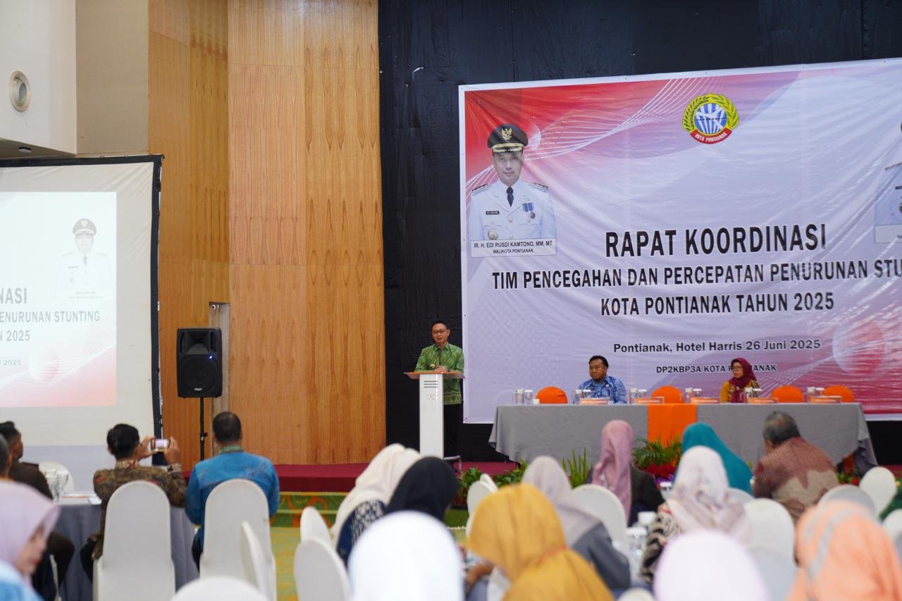 Pemkot Pontianak Targetkan Angka Stunting di Bawah 10 Persen Tahun 2026